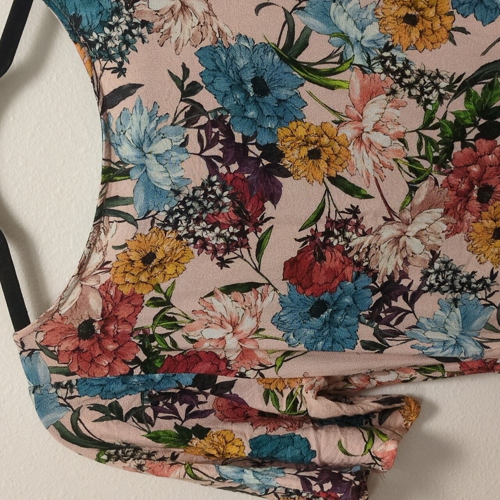 Chic MNG Casuals Floral Mini Dress - Effortless Elegance - Fun - Flirty - EUC - Picture 10 of 11